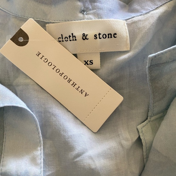 ANTHROPOLOGIE / CLOTH & STONE BUTTON SHIRT  NWT - Picture 6 of 10